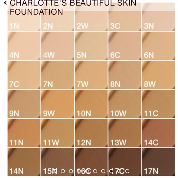 Charlotte Tilbury CHARLOTTE'S BEAUTIFUL SKIN FOUNDATION 1-2-3-4-5-6-7-8-9 - Picture 8 of 12